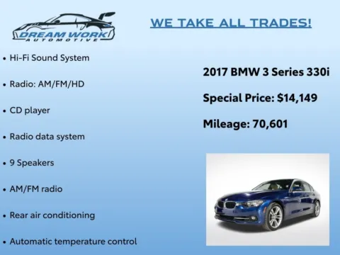Photos of 2017 BMW 3 Series 330i for sale in Charlotte, NC at Dream Work Automotive