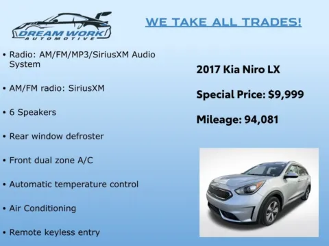 Photos of 2017 Kia Niro LX for sale in Charlotte, NC at Dream Work Automotive