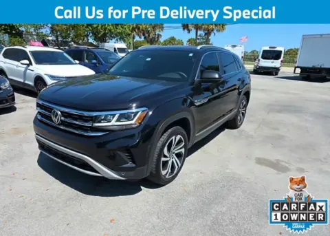 Black 2022 Volkswagen Atlas Cross Sport 2.0T SEL for sale in Charlotte, NC