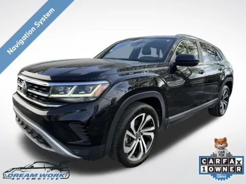 Black 2022 Volkswagen Atlas Cross Sport 2.0T SEL for sale in Charlotte, NC