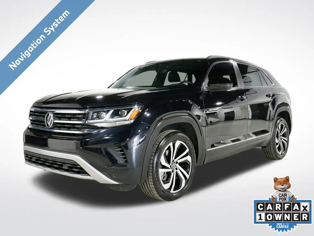 Black 2022 Volkswagen Atlas Cross Sport 2.0T SEL for sale in Charlotte, NC