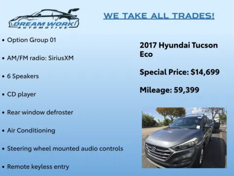 Photos of 2017 Hyundai Tucson Eco for sale in Charlotte, NC at Dream Work Automotive