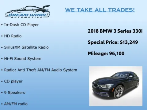 Photos of 2018 BMW 3 Series 330i for sale in Charlotte, NC at Dream Work Automotive