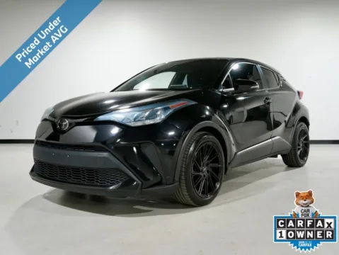 Black 2021 Toyota C-HR XLE for sale in Charlotte, NC