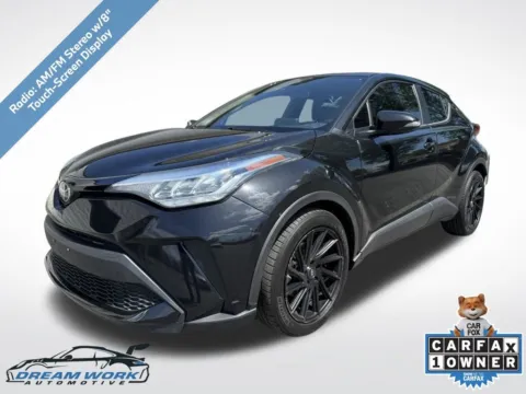 Black 2021 Toyota C-HR XLE for sale in Charlotte, NC