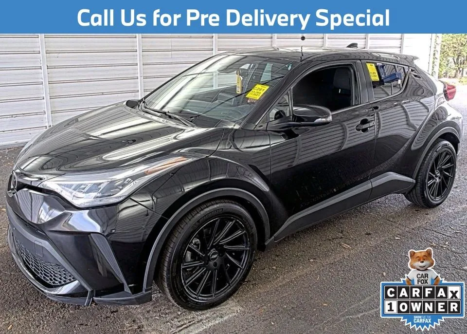 Black 2021 Toyota C-HR XLE for sale in Charlotte, NC