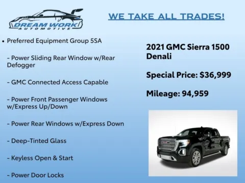 Photos of 2021 GMC Sierra 1500 Denali for sale in Charlotte, NC at Dream Work Automotive