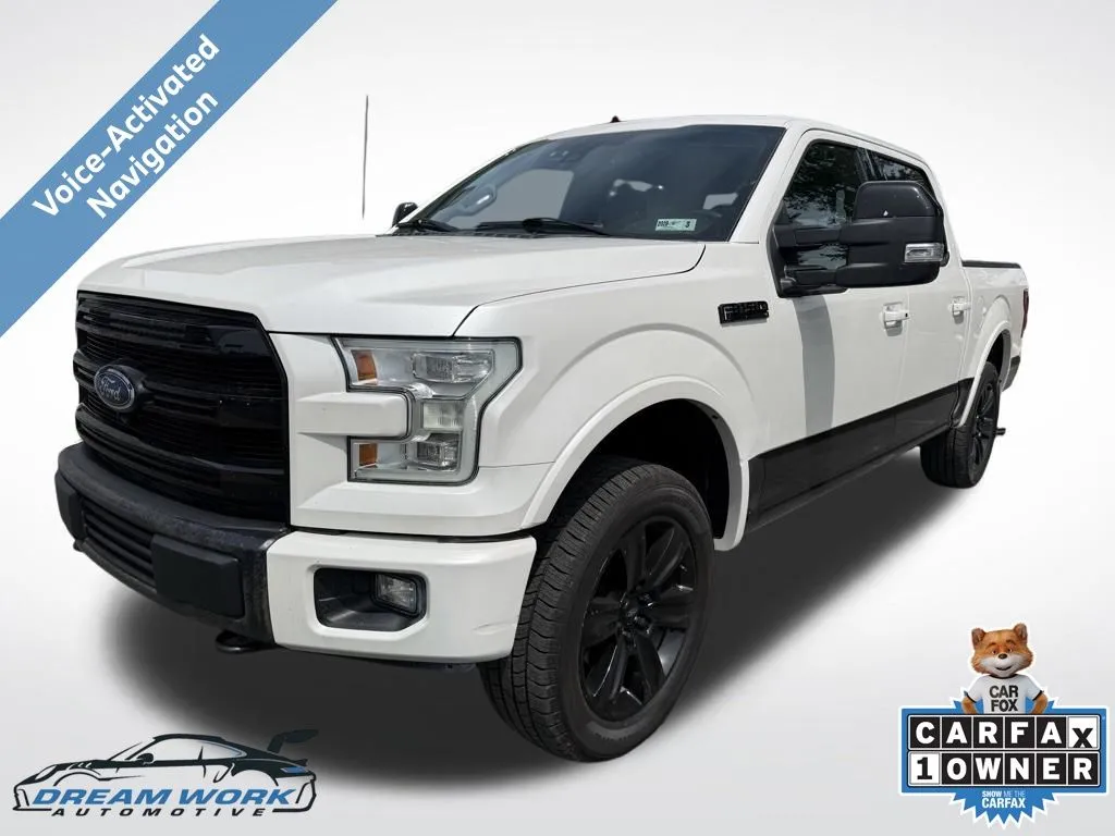 White 2017 Ford F-150 Platinum for sale in Charlotte, NC