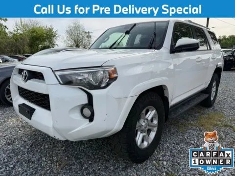 White 2018 Toyota 4Runner SR5 for sale in Charlotte, NC
