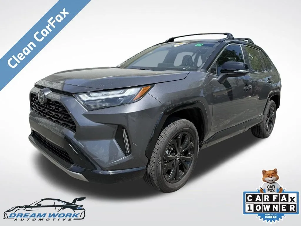 Black 2025 Toyota RAV4 Hybrid XSE for sale in Charlotte, NC