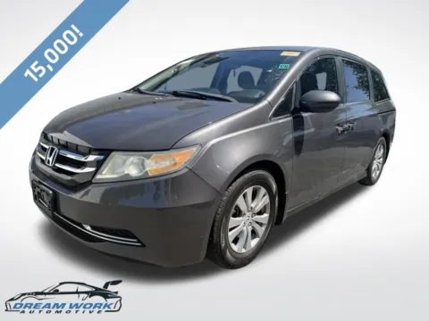 Gray 2016 Honda Odyssey SE for sale in Charlotte, NC
