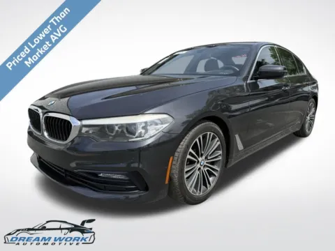 Gray 2018 BMW 5 Series 540i for sale in Charlotte, NC