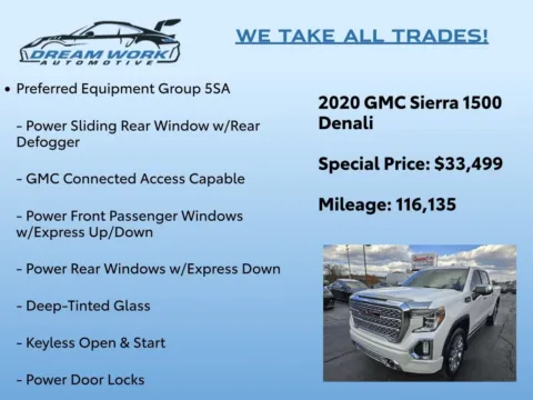 Photos of 2020 GMC Sierra 1500 Denali for sale in Charlotte, NC at Dream Work Automotive