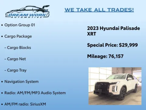 Photos of 2023 Hyundai Palisade XRT for sale in Charlotte, NC at Dream Work Automotive