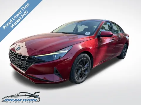 Red 2021 Hyundai Elantra SEL for sale in Charlotte, NC