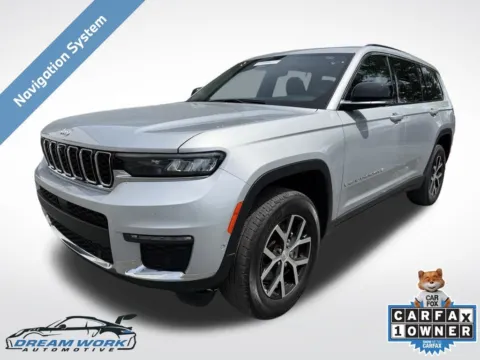 Silver 2024 Jeep Grand Cherokee L Limited for sale in Charlotte, NC