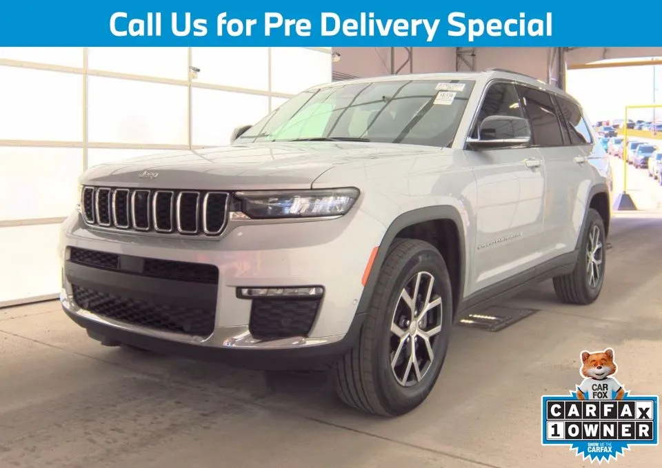 Silver 2024 Jeep Grand Cherokee L Limited for sale in Charlotte, NC