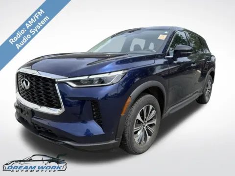 Blue 2023 INFINITI QX60 PURE for sale in Charlotte, NC