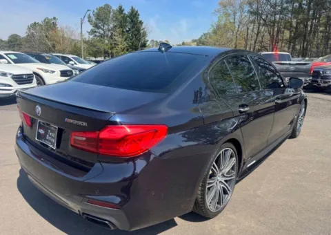 Another view of 2018 BMW 5 Series M550i xDrive for sale in Charlotte, NC at Dream Work Automotive