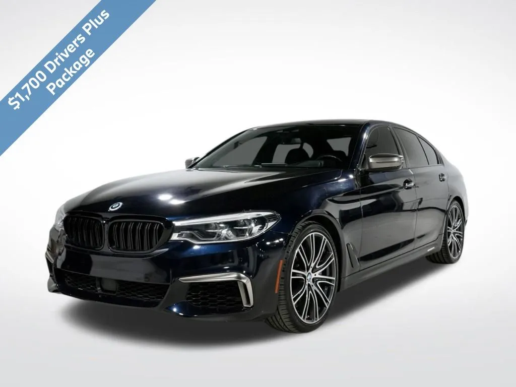 Black 2018 BMW 5 Series M550i xDrive for sale in Charlotte, NC