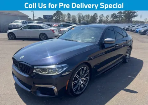 Black 2018 BMW 5 Series M550i xDrive for sale in Charlotte, NC