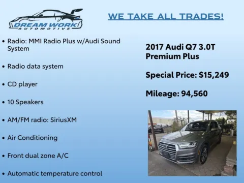 Photos of 2017 Audi Q7 3.0T Premium Plus for sale in Charlotte, NC at Dream Work Automotive