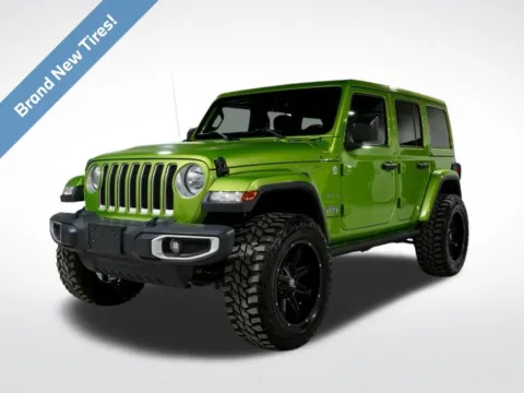 Green 2019 Jeep Wrangler Unlimited Sahara for sale in Charlotte, NC