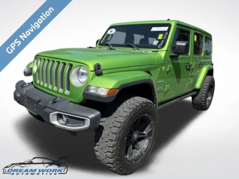 Green 2019 Jeep Wrangler Unlimited Sahara for sale in Charlotte, NC