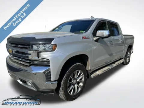 Silver 2019 Chevrolet Silverado 1500 LTZ for sale in Charlotte, NC