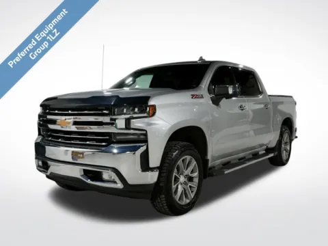 Silver 2019 Chevrolet Silverado 1500 LTZ for sale in Charlotte, NC