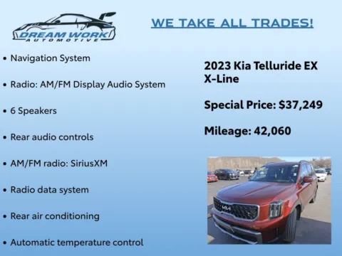 Photos of 2023 Kia Telluride EX X-Line for sale in Charlotte, NC at Dream Work Automotive