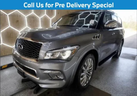 Gray 2017 INFINITI QX80 for sale in Charlotte, NC