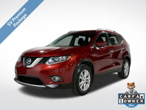 Red 2016 Nissan Rogue SV for sale in Charlotte, NC