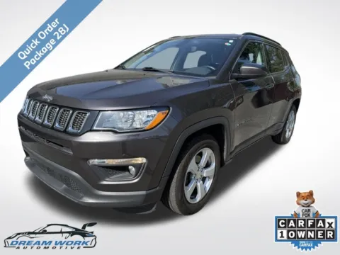Gray 2020 Jeep Compass Latitude for sale in Charlotte, NC