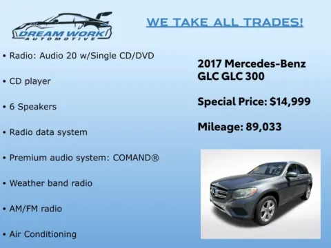 Photos of 2017 Mercedes-Benz GLC 300 for sale in Charlotte, NC at Dream Work Automotive