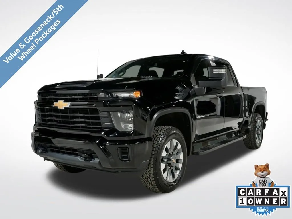 Black 2024 Chevrolet Silverado 2500HD Custom for sale in Charlotte, NC