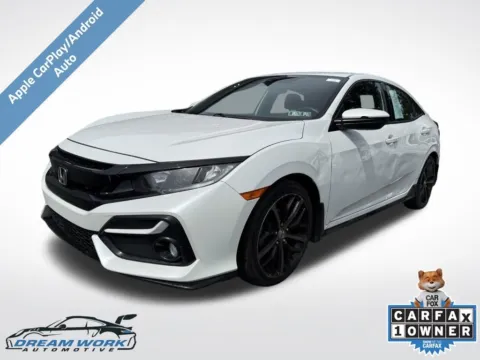 White 2021 Honda Civic Sport for sale in Charlotte, NC