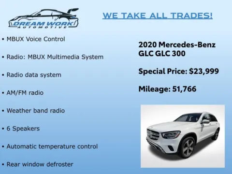 Photos of 2020 Mercedes-Benz GLC 300 for sale in Charlotte, NC at Dream Work Automotive