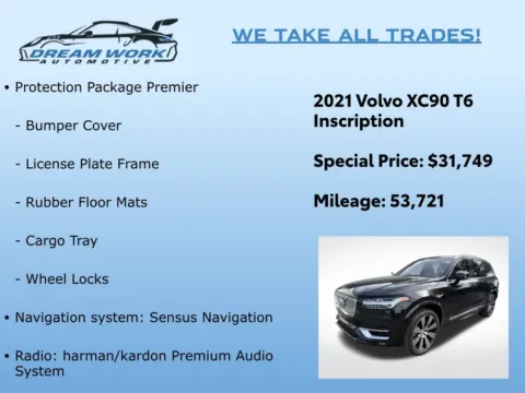 Photos of 2021 Volvo XC90 T6 Inscription for sale in Charlotte, NC at Dream Work Automotive