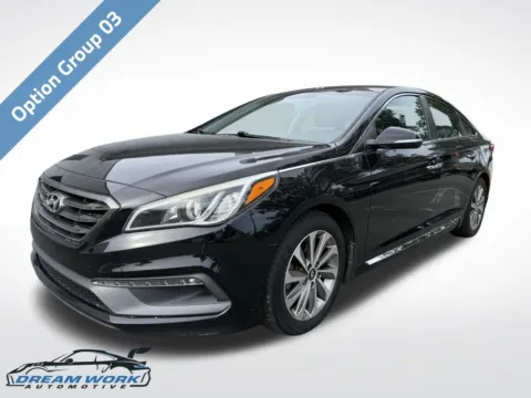 Black 2015 Hyundai Sonata Sport for sale in Charlotte, NC