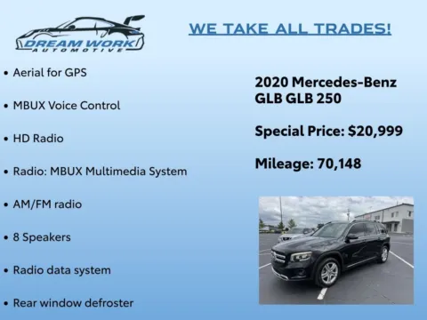 Photos of 2020 Mercedes-Benz GLB 250 for sale in Charlotte, NC at Dream Work Automotive