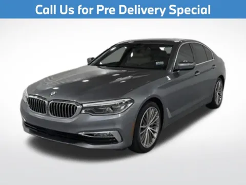 Gray 2017 BMW 5 Series 530i for sale in Charlotte, NC