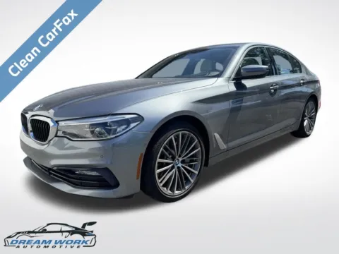 Gray 2017 BMW 5 Series 530i for sale in Charlotte, NC
