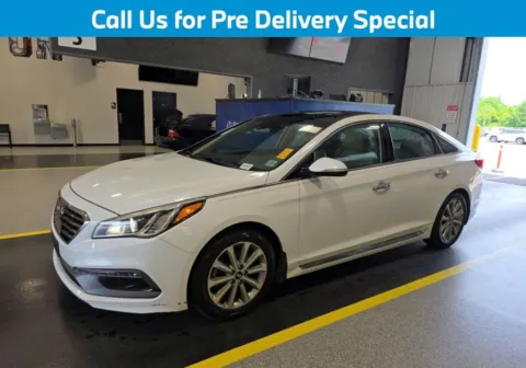 White 2016 Hyundai Sonata Limited for sale in Charlotte, NC