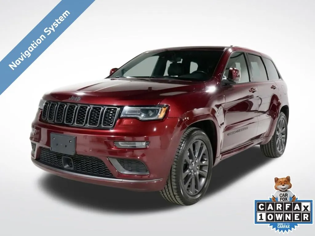 Red 2018 Jeep Grand Cherokee Overland for sale in Charlotte, NC