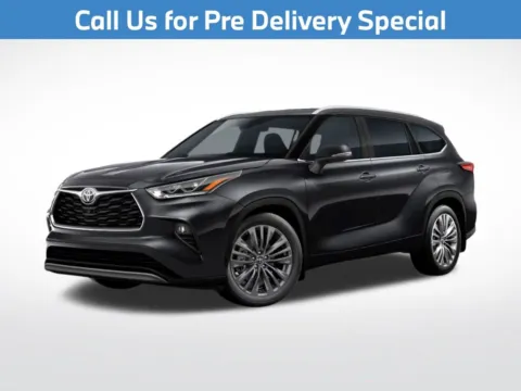 Black 2021 Toyota Highlander XLE for sale in Charlotte, NC