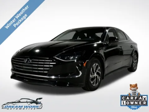 Black 2021 Hyundai Sonata Hybrid Blue for sale in Charlotte, NC