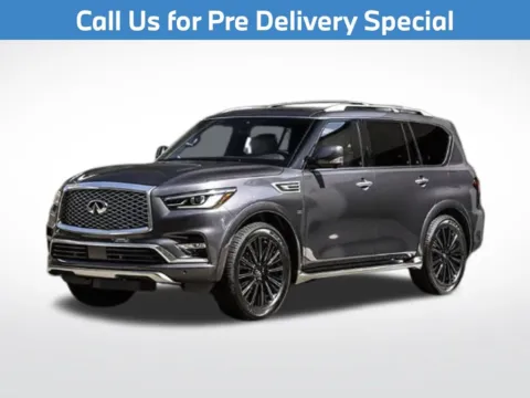 Gray 2022 INFINITI QX80 LUXE for sale in Charlotte, NC