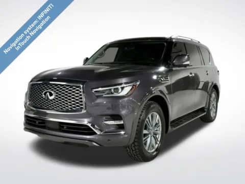 Gray 2022 INFINITI QX80 LUXE for sale in Charlotte, NC