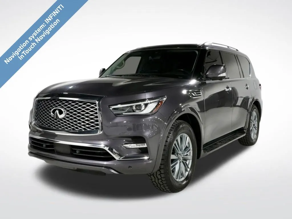 Gray 2022 INFINITI QX80 LUXE for sale in Charlotte, NC